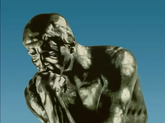 Der Denker (Detail)